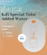 Kifi Kumbh Special Tulsi Added Water
