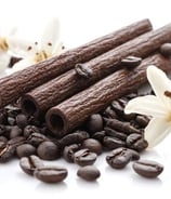 Ethically sourced premium African organic vanilla bean pods, vanilla powder and cut up vanilla 