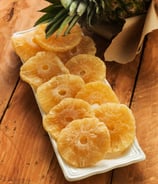 Sun dried fruits including pineapple and jackfruit from Africa