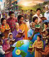 la diffusion de la parole de Dieu avec amourdivinogod spirituel avec les pot de verset biblique