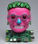 un masque rose pour expliquer l'intelligence émotionnelle