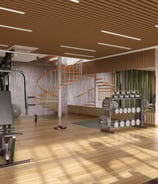 Two floor GYM
