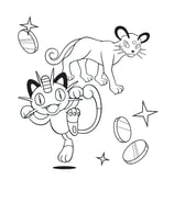 Miau kleurplaat