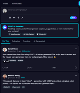 a social media app vego developed by Team Enneahive