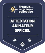 Muriel Enault - animatrice officielle de la fresque de la performance collective