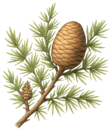 cedarwood illustration