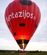 hot air balloon lithuania vilnius