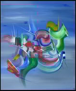 Chimère | tableau abstrait