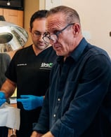 Ross Calopedos and Paul Perito performing advanced penile enhancement at Sydney clinic in Australia