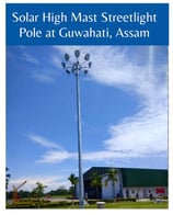 High Mast Pole Also Manufactured By Hindustan Power For Installation and Erection in Nepal