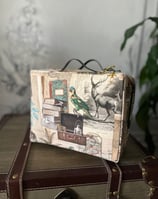 Vanity de toilette motif voyage et nature 