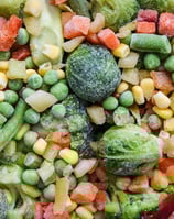 a bowl of vegetables and vegetables on a plate