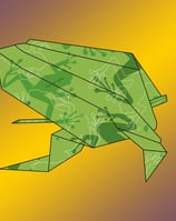 Origami Rospo