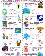 articles esl multiple choice exercise worksheet for kids