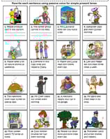 passive voice simple present tense esl exercises worksheet