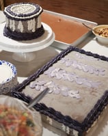 custom baked gourmet cake for graduation party fresh flavors