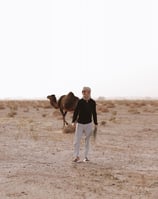 chigaga desert trekking -  Walking with Nomads in  the Moroccan Sahara chigaga desert trekking - trekking in morocco