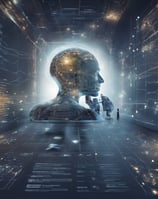 black Fayorit typewriter with printer paper