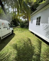 Algeco sur pieux vissés