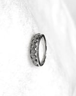 CZ Diamond Studded LW Vintage Ring