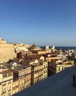 the view of cagliari
