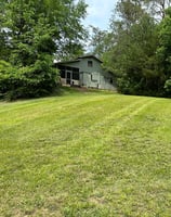 Large fenced-in back yard for pets. 