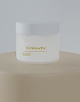 A 3D-rendered cream swirl with a smooth, realistic texture, created in Blender.