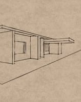 Archkala residence House design perspective view