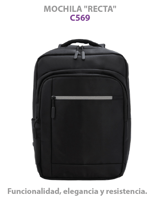 Mochila recta wope Regalos Corporativos Publicidad para Empresas logos full color merchandising