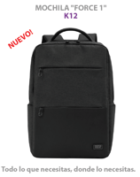 Mochila force 1 wope Regalos Corporativos Publicidad para Empresas logos full color merchandising