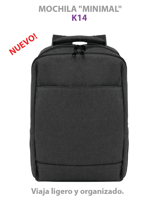Mochila minimal wope Regalos Corporativos Publicidad para Empresas logos full color merchandising