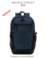Mochila force 3 wope Regalos Corporativos Publicidad para Empresas logos full color merchandising