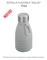 BOTELLA PLEGABLE KALAP Regalos Corporativos Publicidad Empresas logos full color merchandising