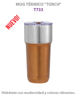 BOTELLA TERMICA TORCH Regalos Corporativos Publicidad Empresas logos full color merchandising