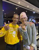 YoYo and Phil the Wizard, the Olympic breakdancing champion of 2024.