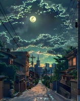 Japanese Town Picture