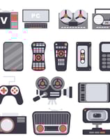 Eletrônicos utilizados para visualização de filmes e séries