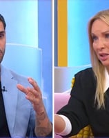 Os comentadores Quinaz e Teresa Silva