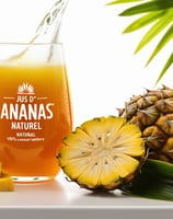 Jus d'ananas bio à N’Zérékoré par NIMBA AGRO BUSINESS.