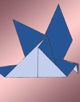 Origami di una Colomba