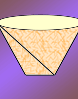 origami bicchiere