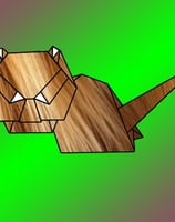 origami gatto