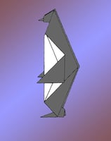 Origami di un Pinguino 