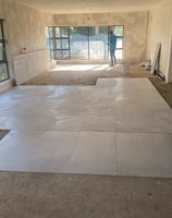 Tiling master at wok