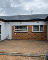 Steel roof removed ready for roof construction