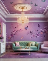 butterflies wallpaper theme in chennai chromepet