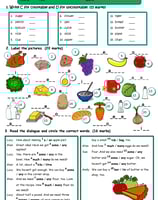 Food - TEST _countable_uncountable;a_an_some_any;food vocabulary worksheets