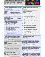 Future simple worksheet