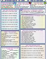 Passive Voice worksheets