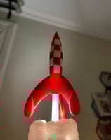 Fusée artisanale tintin